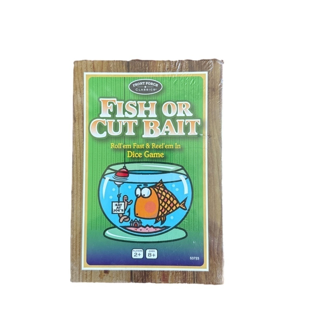 New Sealed Front Porch Classics Fish or Cut Bait Game